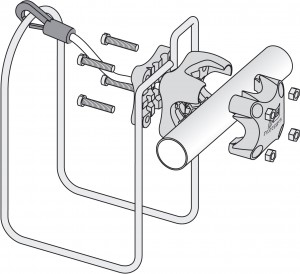 SUPORTE PARA BÓIA FERRADURA